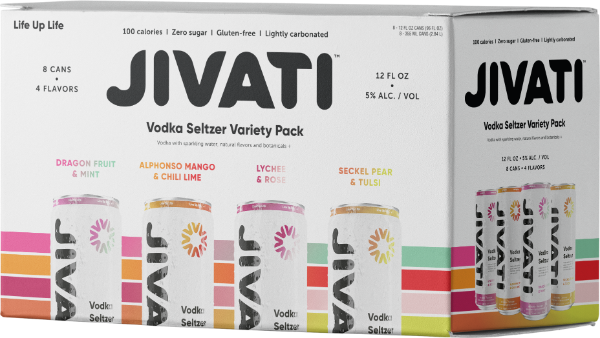 Jivati Vodka Seltzer Variety pack