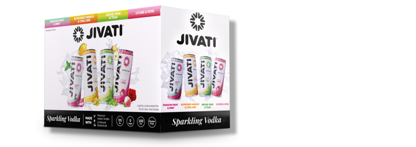 Sparkling Vodka Jivati Box